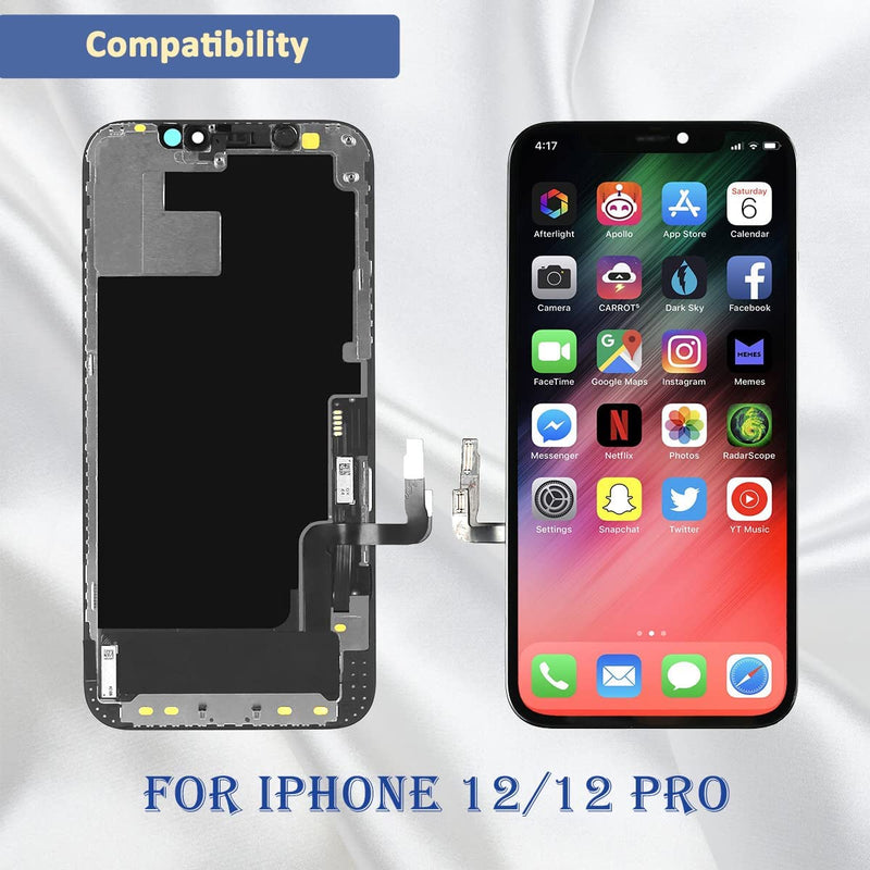 OLED Écran pour iPhone 12 / 12 Pro Yodoit