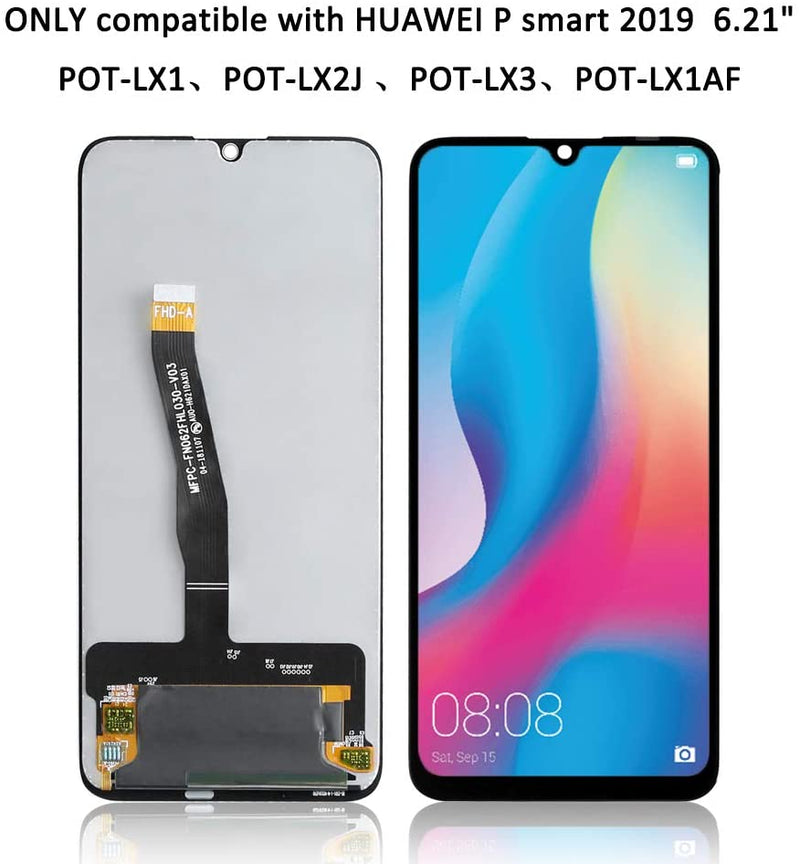 Yodoit for HUAWEI P smart 2019 Screen Replacement 6.21" LCD Without Frame - Yodoit